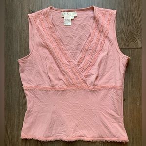 American Vintage Pink Sleeveless Blouse